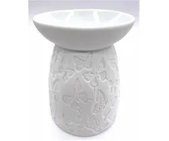 Witte oliebrander vlinders