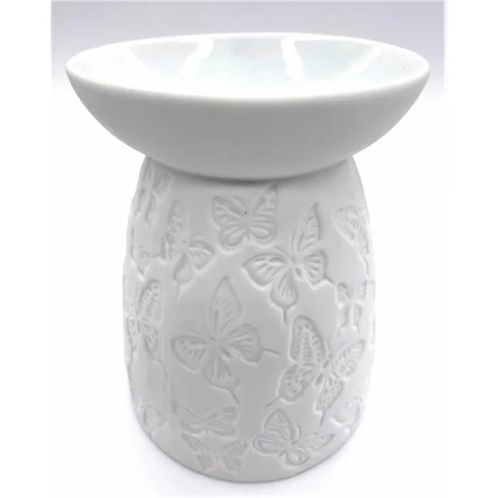 Witte oliebrander vlinders