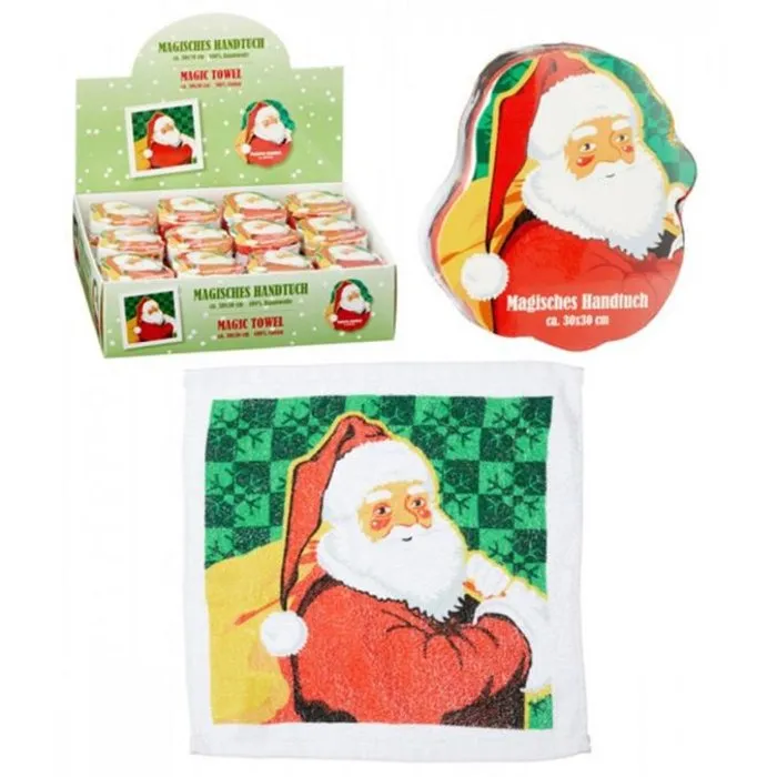Magisch handdoek Kerstman