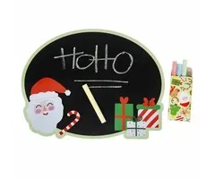 Kerstmis krijtbord