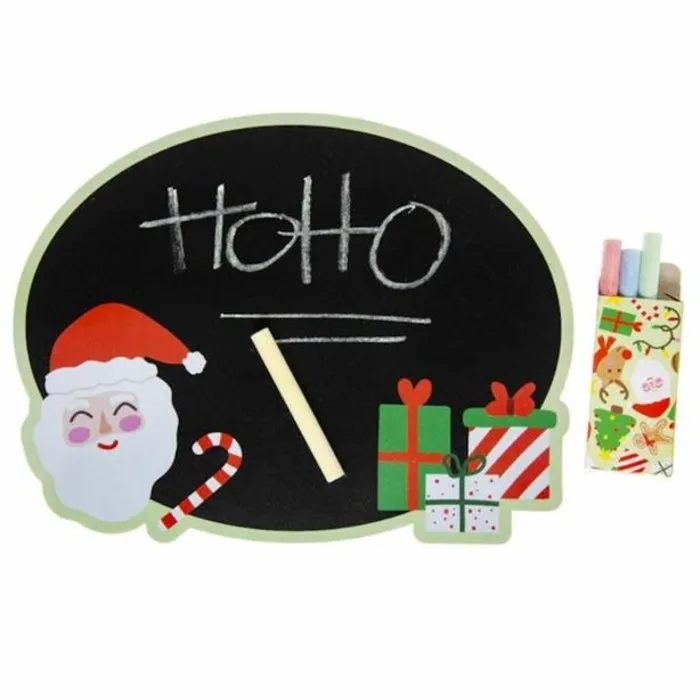 Kerstmis krijtbord