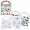 Kerst kleurboekje met stickers 10 stuks