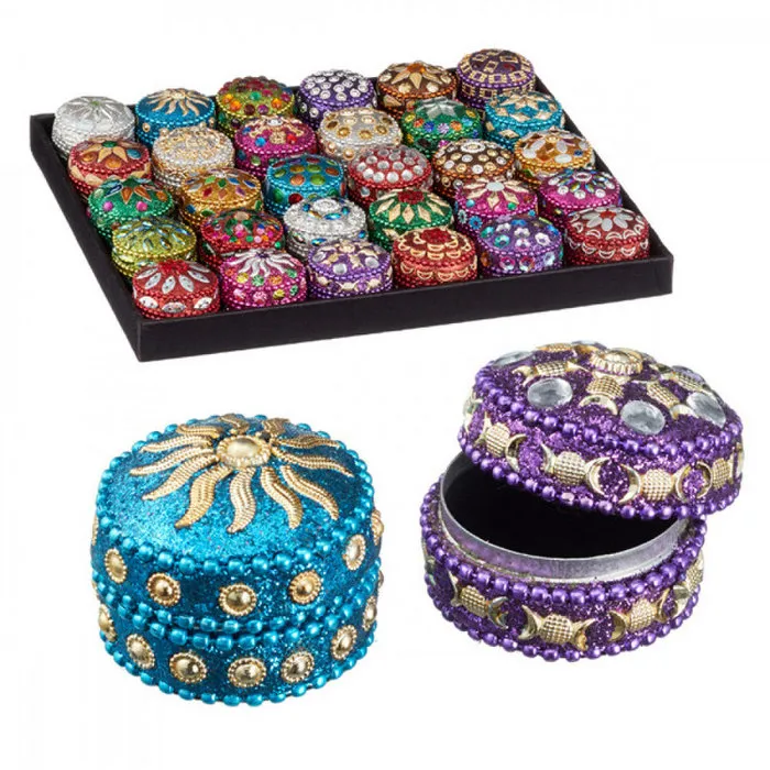 Sieradendoosje rond  Orient klein