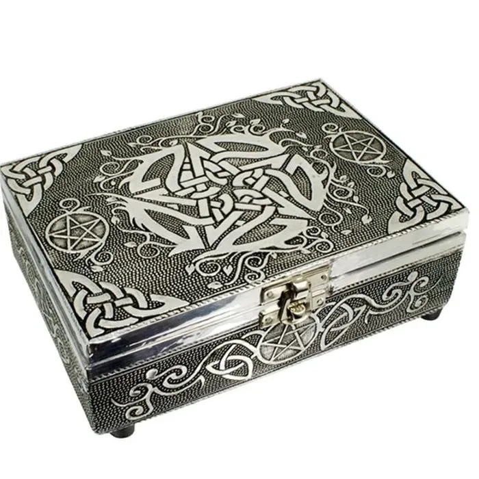 Tarot Sieradendoos Pentagram - Spirituele Opbergdoos