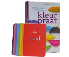 Kleurpraat kaarten met boek