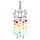 Lotus Hanger met Capiz Schelp Regenboogkleuren