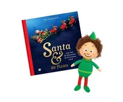 Santa & De Pixies, pakket Pixiepop + Over hoe de Kerstman de Kerstman werd
