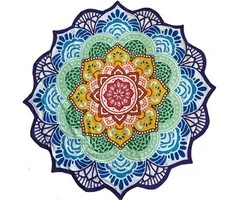 Strandlaken 7 chakra's mandala