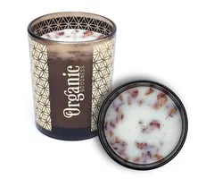 Organic Goodness geurkaars Roos & Geranium