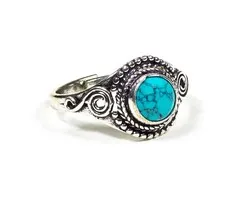 Ring met turquoise