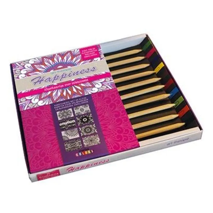 Art Therapie happiness kleurbox