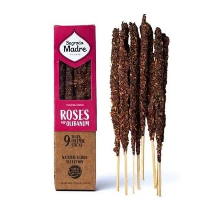 Sagrada Madre Kruiden wierook Roos & Olibanum