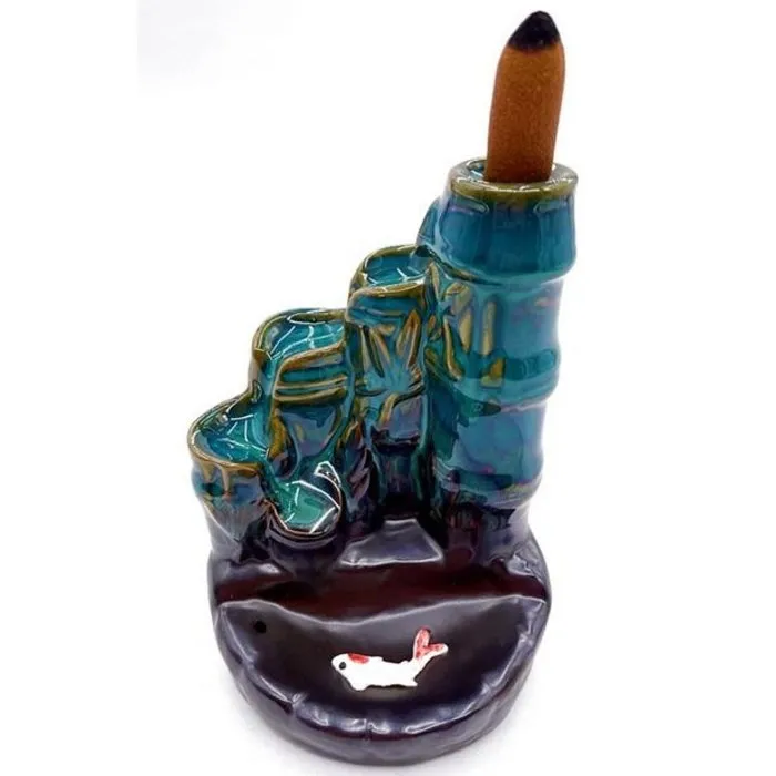 Backflow wierook brander bamboe