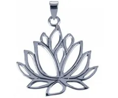 Zilver hanger lotus