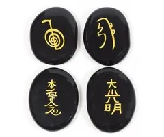 Reiki Symbool Stenen Onyx
