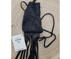 Leren Indiaan buideltje