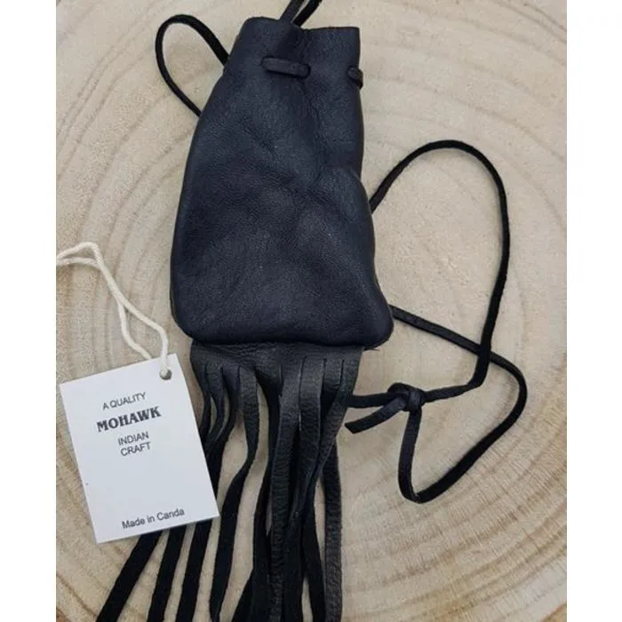 Leren Indiaan buideltje