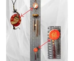 Windgong Boeddha Hout