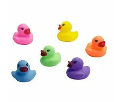 Gekleurde Badeendjes 6 stuks