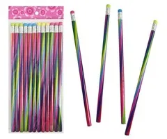Regenboog potloden 12 stuks