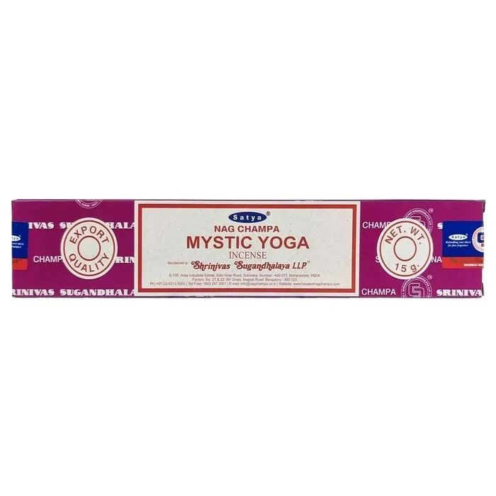 Satya Mystic Yoga Nag Champa wierook