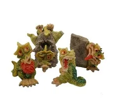 Set van 2 grappige draakjes