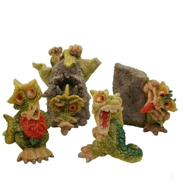 Set van 2 grappige draakjes