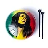 Metalen Tongue Drum 8 bladen Bob Marley