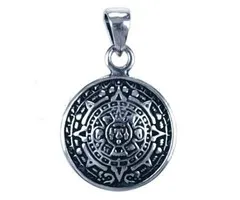 Hanger azteken zilver