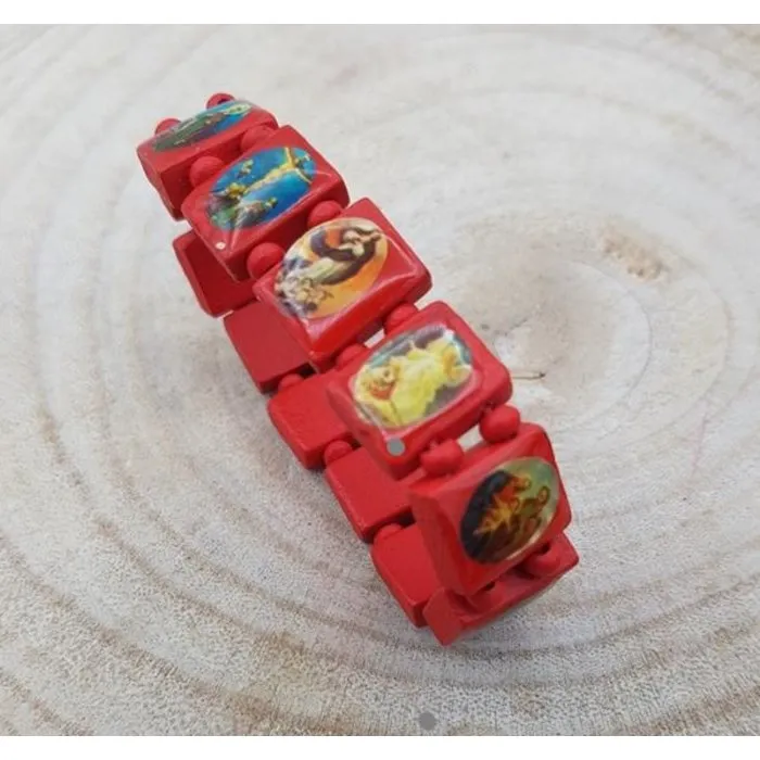 Armband heiligen - kleur rood