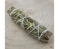 Witte Salie & Rozemarijn Smudge 12cm