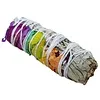 Witte Salie &  Rozenblaadjes Smudge 12cm