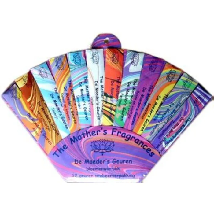 Moeders geuren paletje 12×4 korte stokjes