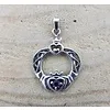 Claddagh hanger zilver
