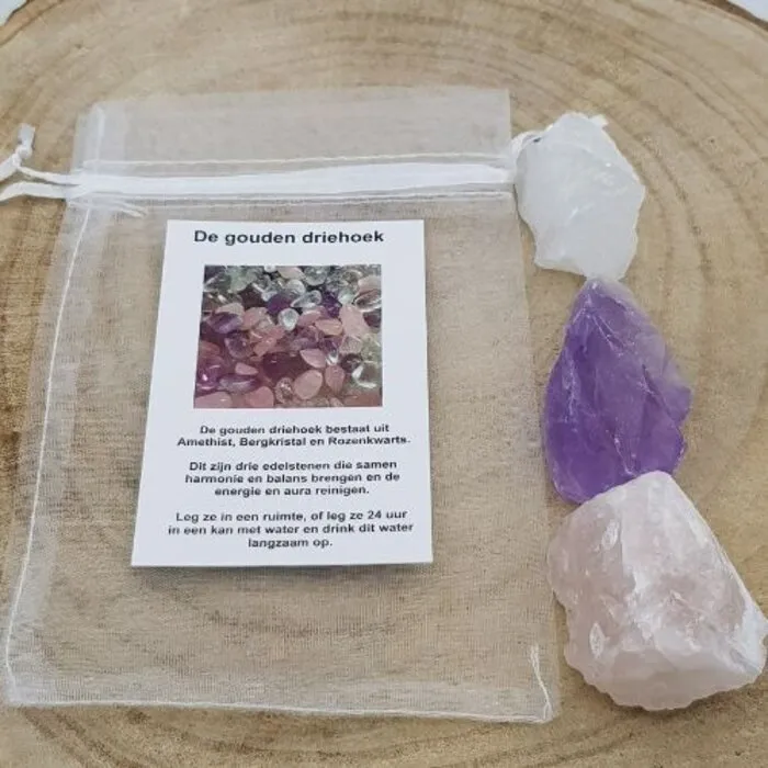 Gouden driehoek ruw - Balans & Liefde