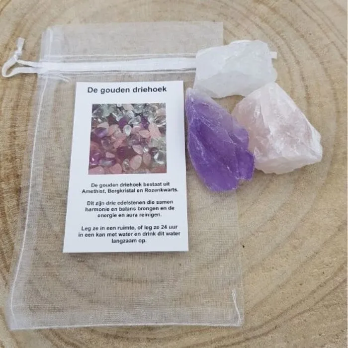 Gouden driehoek ruw - Balans & Liefde