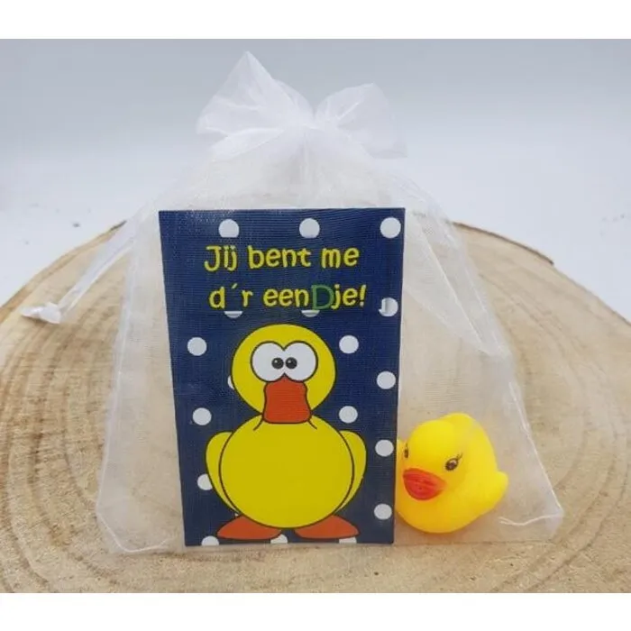 Jij bent me d'r eendje