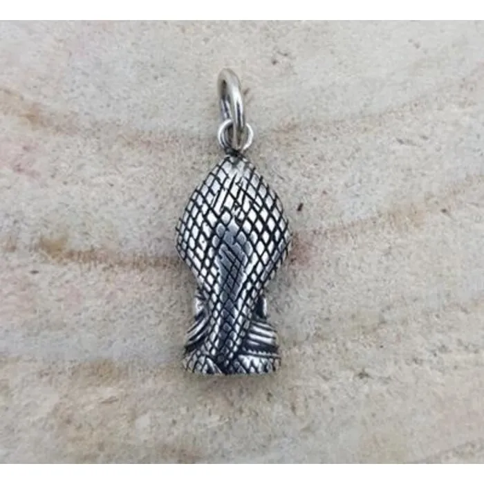 Boeddha hanger zilver