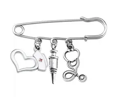 Zorg speld met kaartje