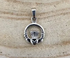 Claddagh hanger zilver