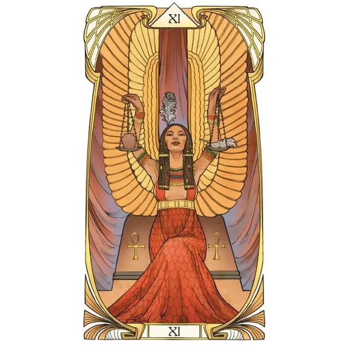 Egyptian Art Nouveau Tarot