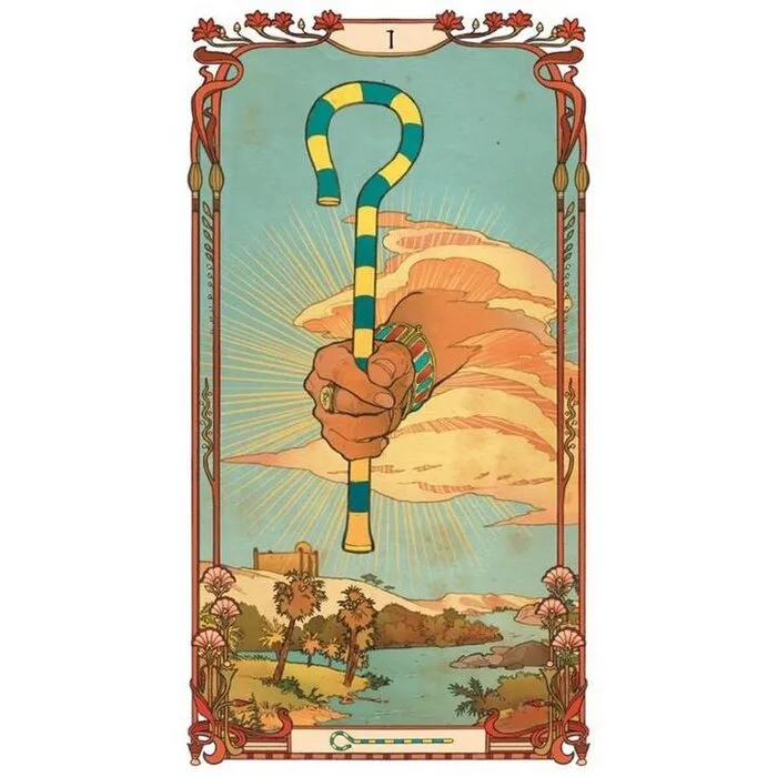 Egyptian Art Nouveau Tarot