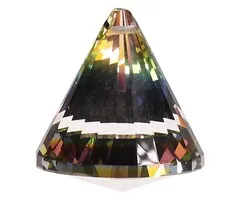 Regenboogkristal kegel multicolor