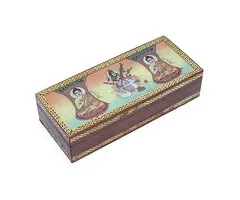 Tarot of sieradendoos Boeddha en Saraswati