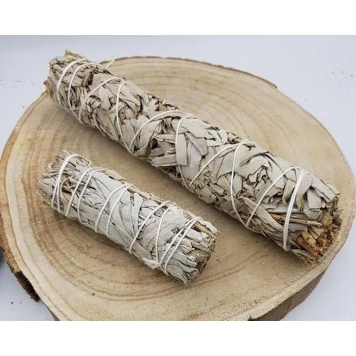 Witte salie stick XL & Baby smudge