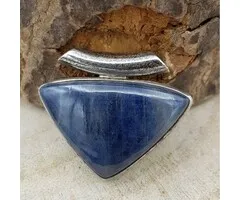 Sodaliet hanger zilver