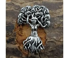 Tree Woman Hanger Zilver