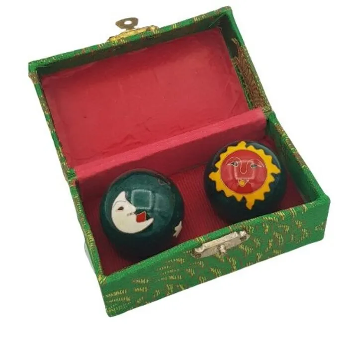 Meridiaankogels Zon & Maan 3,5 cm