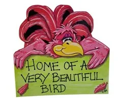 Pink Bird - Home of a beautiful bird