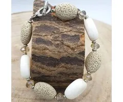 Armband Lavasteen Tuscan